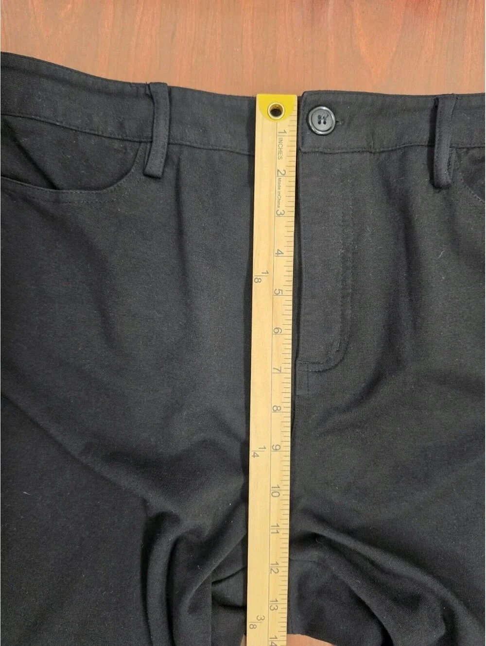 NYDJ black embellished